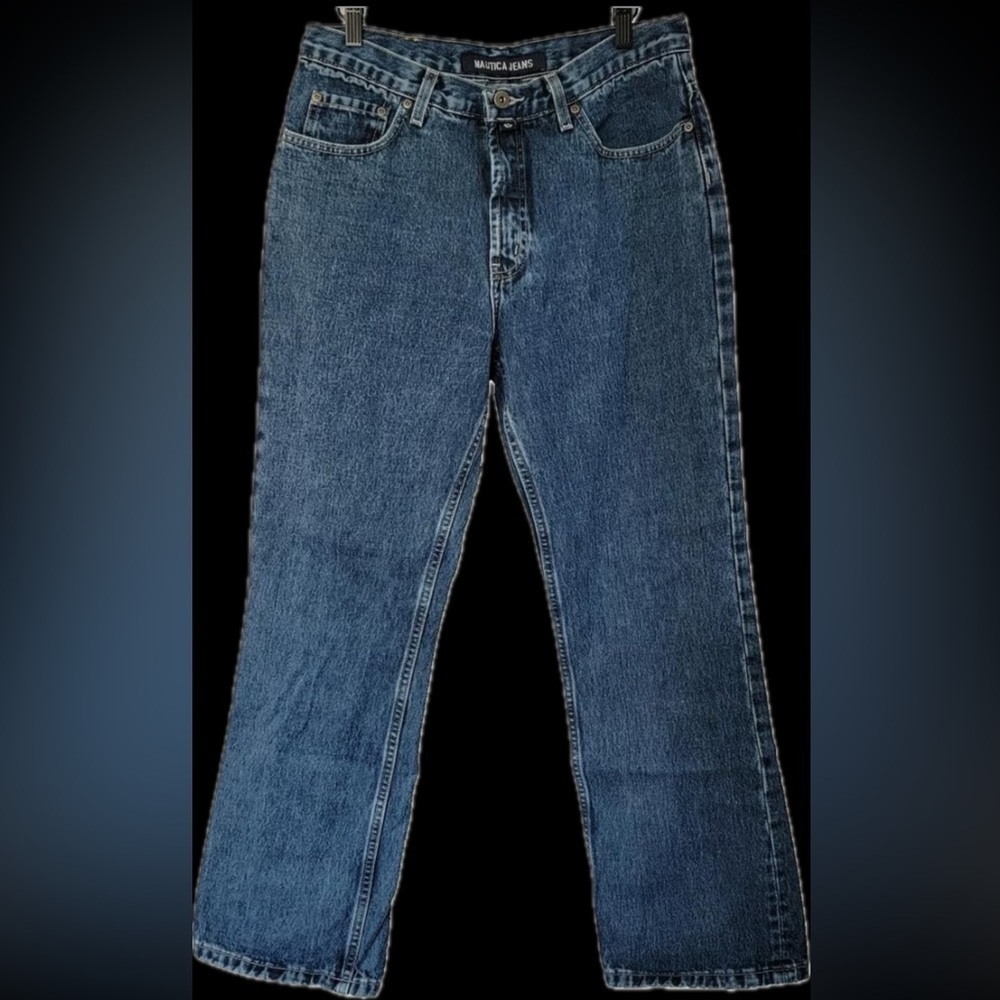 NEW NAUTICA Vintage Classic Dark Wash Jeans - Size 12 x33 Womens